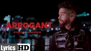 Arrogant  AP DHILLON  Shinda Kahlon  Latest Song  ap dhillon all songs  GMINXR  apdhillon [upl. by Darrel]