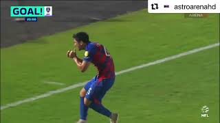 Fernando Forestieri bicycle kick goal against Terengganu in Malaysian Super League [upl. by Stannfield961]