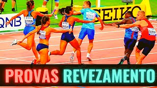 Provas de Revezamento no Atletismo [upl. by Shauna]