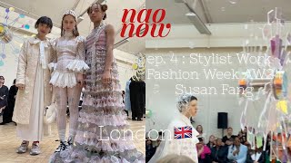 【London🇬🇧Vlog】Ep 4 Stylist Work  London Fashion Week AW24 Backstage  Susan Fang [upl. by Illona270]