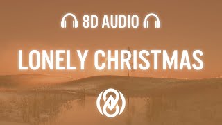 Bryson Tiller  lonely christmas ft Justin Bieber Poo Bear Lyrics  8D Audio 🎧 [upl. by Pierette525]