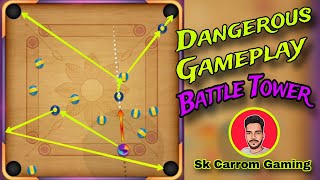 💥Mastermind Break To Finish Gameplay🔥  Carrom Pool Miniclip ✅ SKCarromGaming [upl. by Rodrigo567]