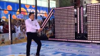 PSY quot GANGNAM Style quot LIVE  the TODAY Show in NYC  September 14  2012 [upl. by Anaerdna]