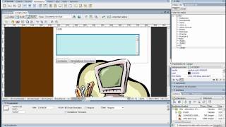 Adobe Dreamweaver CS3  Crear sitio web parte 9 [upl. by Nwahsear129]