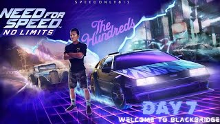 NFSNo limits  Delorean DMC12 the hundreds  Day 7 complete gameplay [upl. by Ause]