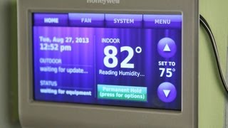 First Look  Honeywell WiFi Smart Thermostat [upl. by Aja926]