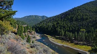 Idahos Salmon River Scenic Byway Motorcycle Ride Part 1 Stanley to Challis [upl. by Sesylu]