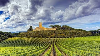 Colline del CHIANTI 🍷🍇🍷 vigneti borghi castelli [upl. by Lenneuq]