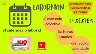 el control horario y el calendario laboral [upl. by Shoshana]