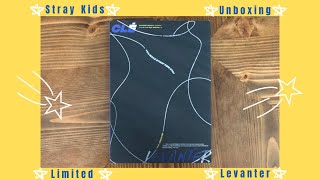 Stray Kids Clé  Levanter Limited Edition Unboxing [upl. by Reggie]