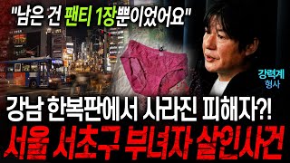 충격실화👿 강남 한복판에서 사라진 피해자가 백골 사체로 발견됐다 서울 서초구 부녀자 살인사건 ㄷㄷㅣ뉴사이드크라임신神 Ep5 [upl. by Araeit138]