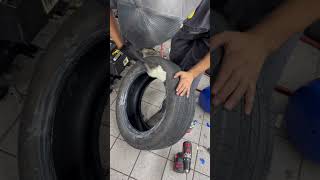 Nail in your tire Let’s fix it fivestarchevrolet automobile nails tire tirepatch patch [upl. by Tamarra81]