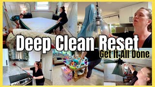 NEW EXTREME HOUSE RESET DEEP CLEAN WITH ME 🥰  CLEANING MOTIVATION  how to deep clean house [upl. by Essilem]