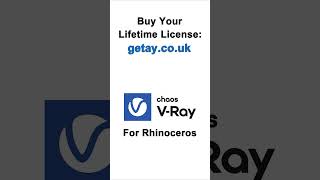 Chaos V Ray 6 For Rhinoceros Lifetime License key [upl. by Eonak944]