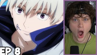 INUMAKI SAVES MEGUMI FROM TOUDOU  Jujutsu Kaisen Episode 8 Reaction [upl. by Anaujit]