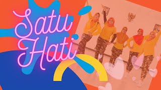 Satu Hati  Line Dance  Choreo by Andrico Yusran [upl. by Eartha875]