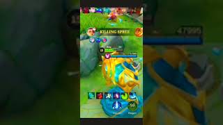 mobile legend 🔥Lesley One shot build 2024🔥mobilelegends lesleyoneshot shorts [upl. by Sasnak700]