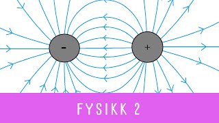 Fysikk med Eivind ep 19  Elektriske felt Fysikk 2 [upl. by Howell]