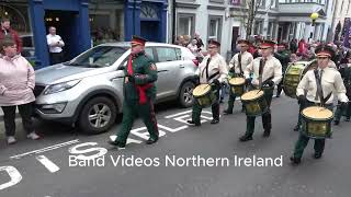 Castlederg Young Loyalists FB 1  ABOD Easter Monday Parade In Enniskillen 4K  010424 [upl. by Lesab289]