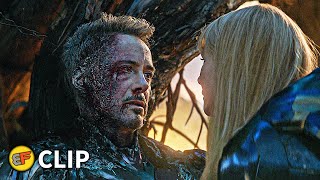 Tony Starks Death Scene  Avengers Endgame 2019 IMAX Movie Clip HD 4K [upl. by Nerret791]