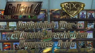 Fallout 4 Guide Unglaublich überwältigende Geschichten Magazine 14 Ausgaben [upl. by Rutra]