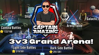 The fate of my staying in Kyber 2 is on the line 3v3 Grand Arena [upl. by Einwahr]