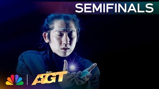 YoungMin SURPRISES The Crowd With MindBending Magic  Semifinals  AGT 2024 [upl. by Notgnillew]