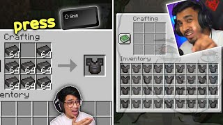 Indian gamers Unlucky moments in Minecraft 🔴 techno gamerz bbs live Insaan gamerfleet smartypie [upl. by Reifnnej]