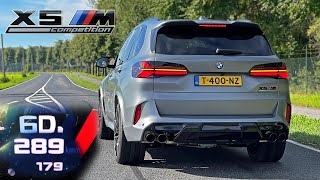 2024 BMW X5M Competition 625HP  0100 100200 TOP SPEED POV amp SOUND [upl. by Maleen]