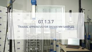 TRIAXIAL APPARATUS FOR 300600 MM SAMPLES GT 137 [upl. by Abroms714]