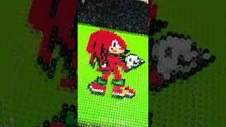 knuckles sonic hamabeads [upl. by Burnard]