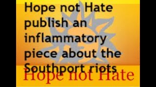 Hope not Hate is guilty of contempt of court after pursuing Tommy Robinson for that very thing [upl. by Kaenel]