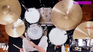 Made For More  Josh Baldwin  Drum Tutorial [upl. by Ecirtam698]