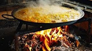 TUTORIAL HACER PAELLA DE POLLO A LEÑA RAPIDA SENCILLA Y ECONOMICA PAELLA PERFECTA [upl. by Rehteh297]