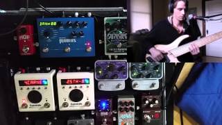 Eventide H9 Review  Space and Reverb Presets Bass Demo [upl. by Grados]