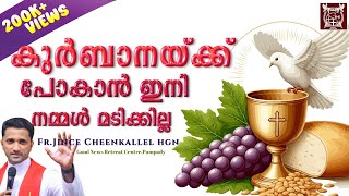 വിശുദ്ധകുർബാനയ്ക്ക് പോകുമ്പോൾ Holy Mass Fr Jince Cheenkallel HGN [upl. by Crotty]