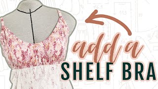 How to SEW A BRA in a skinny strap sewing pattern [upl. by Ahsas]