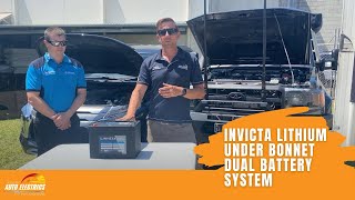 INVICTA Lithium Under Bonnet Dual Battery System [upl. by Aro]