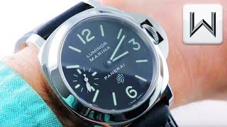 The Infamous Panerai Luminor Marina Brooklyn Bridge PAM 318 Watch Review [upl. by Fayola]