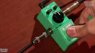 Ibanez  TSMINI：TUBE SCREAMER MINI【デジマート製品レビュー】 [upl. by Harlow229]