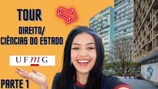 TOUR INCRÍVEL pela UFMGDIREITOCIÊNCIAS DO ESTADO EP 1 [upl. by Einnaoj]