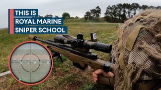 Exclusive access Mastering marksmanship  module one of Royal Marines sniper school  Part one [upl. by Ylagam99]