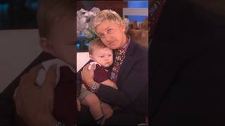 Ellen hugs a baby and asks for one 😯🥲 podcast shorts ellen [upl. by Alessandro89]