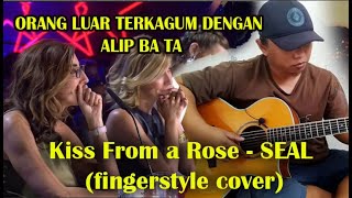 Orang Luar Negeri Tercengang Kagum dengan permainan Gitar Alip Ba Ta [upl. by Oneil]