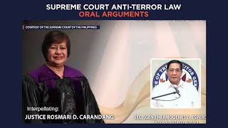 Supreme Court antiterror law oral arguments  Wednesday May 12 [upl. by Fritz]