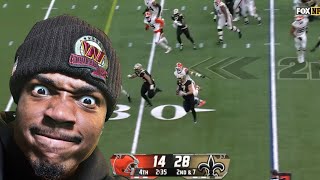 HILL IS A NGGA Cleveland Browns vs New Orleans Saints  2024 Week 11 Game Highlights [upl. by Rediah]