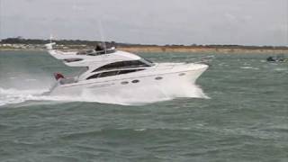 Motor Boats Monthly Sealine F42 vs Princess 42 MBM boat test [upl. by Nosittam]