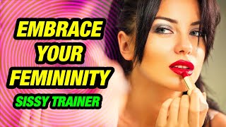 Your First Hypnosis 💋💄 Sissy Affirmations Training [upl. by Eimmis]