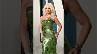 Donatella Versace  fashion runway versace donatella versaceonthefloor news [upl. by Helse]