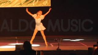 Maddie Ziegler  Somewhere Over The Rainbow  Nationals Full Solo [upl. by Ardelis]